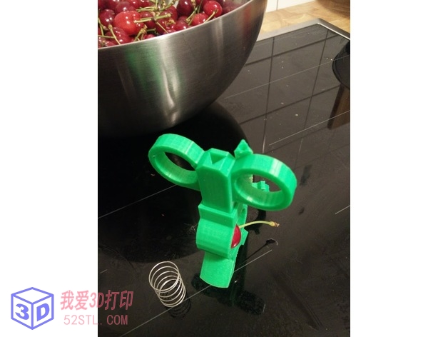 樱桃去核器-3d打印模型stl