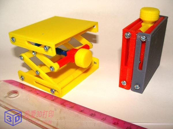 螺栓微调平台千斤顶-3d打印模型stl免费下载-百度网盘云【我爱3D打印】
