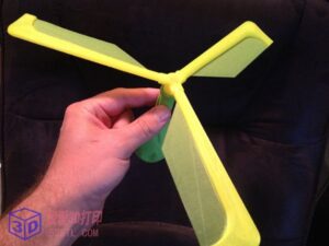 气球动力直升机-3d打印模型stl-【我爱3D打印】