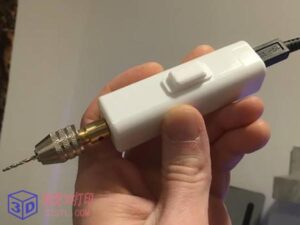USB微电钻工具-3d打印模型stl下载-【我爱3D打印】