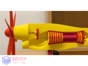 涡轮螺旋桨发动机模型-3d打印模型stl-【我爱3D打印】