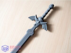 LOZ荒野之息剑圣-3d打印模型stl-【我爱3D打印】