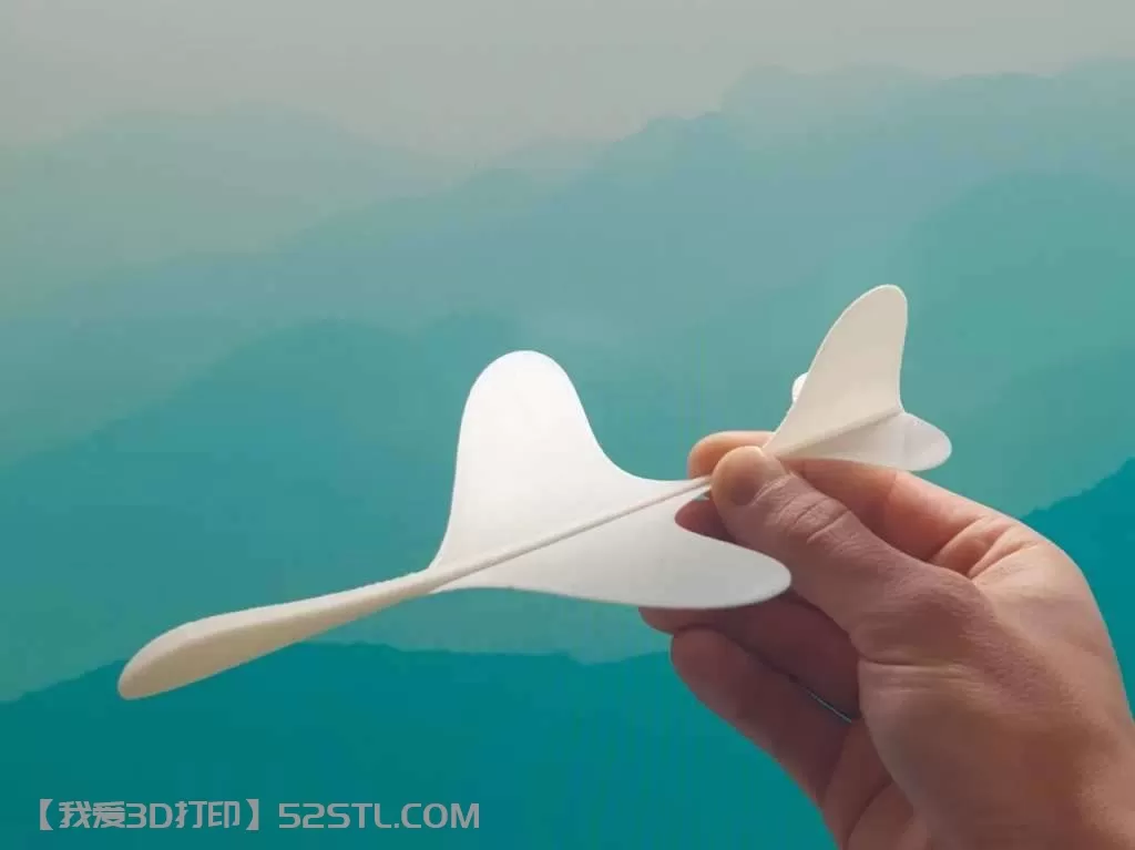 小型玩具滑翔机-3d打印模型stl