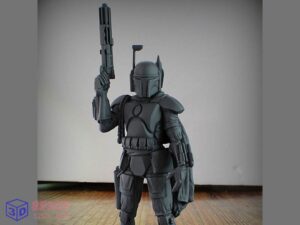 星球大战-赏金猎人波巴·费特手办-3d打印模型stl下载-【我爱3D打印】