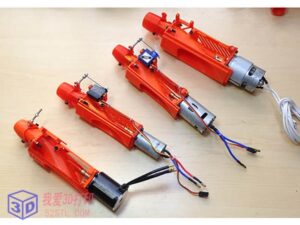 涡轮喷水发动机390-3d打印模型stl下载-【我爱3D打印】