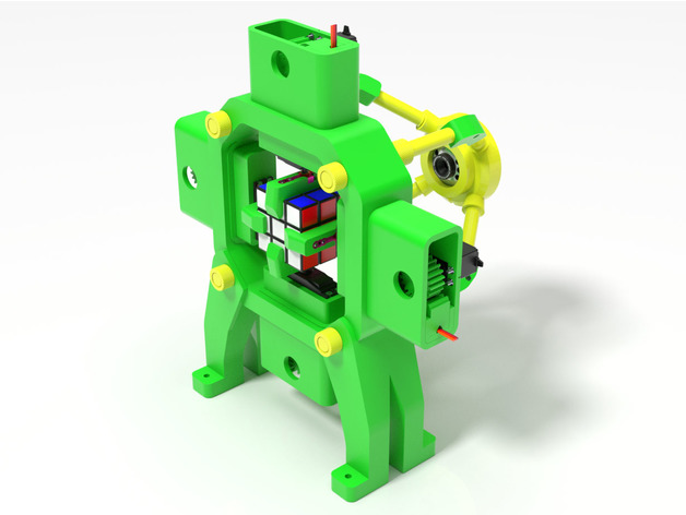 图片[6]-3D打印模型stl-魔方求解机器人(组件)