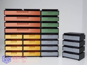快速打印模块化抽屉系统-3d打印模型免费下载-【我爱3D打印】