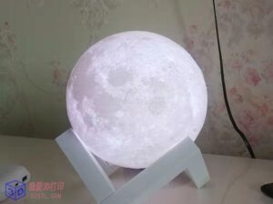 月球灯带支架-3d打印模型stl-【我爱3D打印】