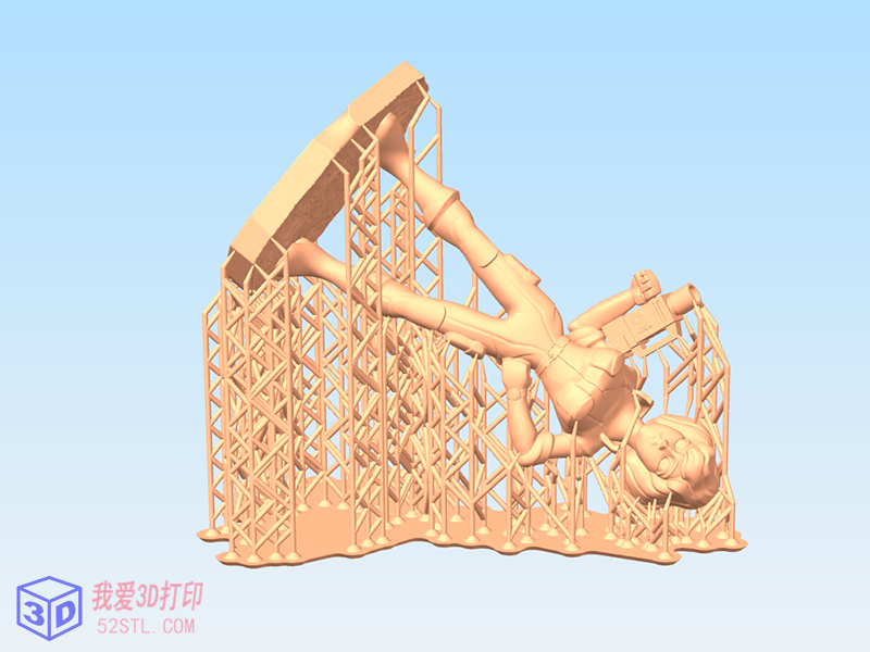 忍者神龟4角色-爱普莉尔手办模型-3d打印模型stl模型图