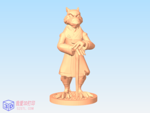 忍者神龟-斯普林特大师/Splinter手办模型-3d打印模型stl-【我爱3D打印】