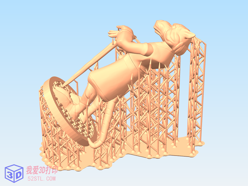 忍者神龟-斯普林特老师/Splinter手办模型-3d打印模型stl加支撑