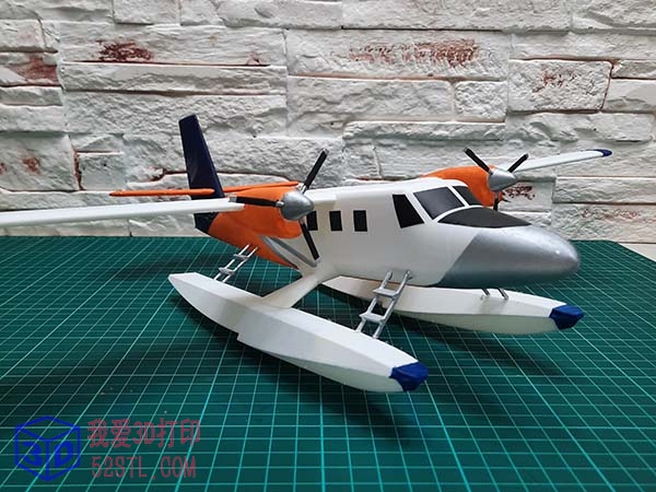 DHC-6水上飞机1/40遥控模型-3d打印模型stl格式免费下载-百度网盘下载【我爱3D打印】