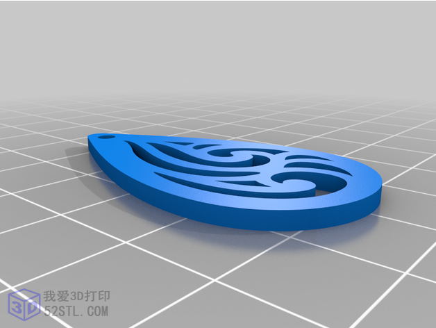 3D打印模型stl-情人节的7款耳坠
