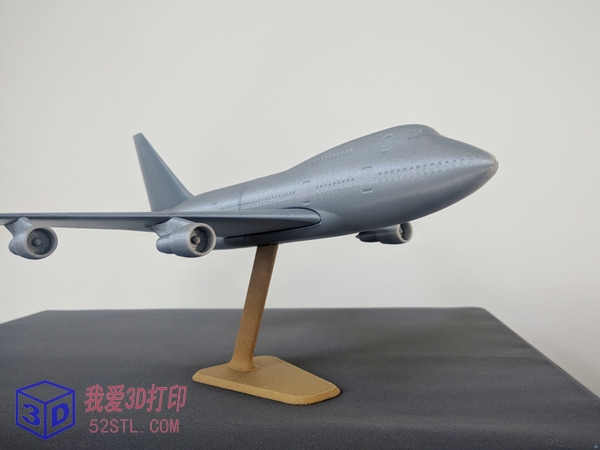 波音747飞机1:200模型-3d打印模型stl下载