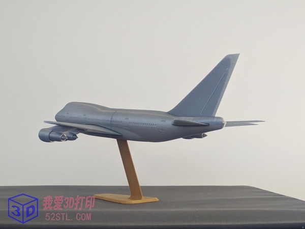 波音747飞机1:200模型-3d打印模型stl下载