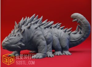 八脚蛇怪桌面模型-3D打印模型stl-【我爱3D打印】