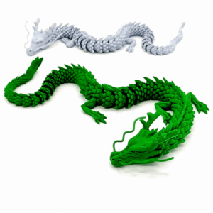 铰链龙-会活动的龙(dragon)-3D打印模型-【我爱3D打印】