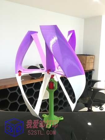 图片[1]-小型风力涡轮机-3d打印模型stl免费下载-百度网盘云下载【我爱3D打印】