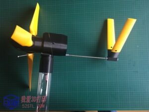 MKII 5瓦3d可打印风力涡轮发电机-stl文件下载-【我爱3D打印】