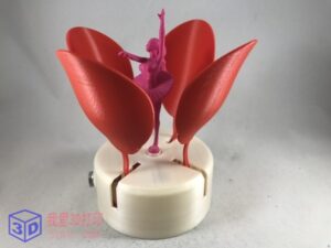芭蕾舞自动跳舞机-3d打印模型stl下载-【我爱3D打印】
