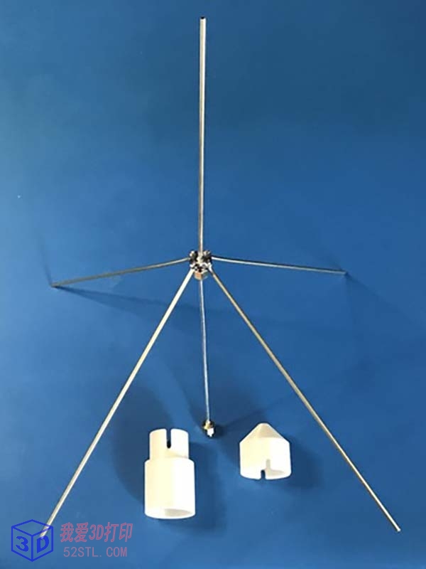 1/4波长gp天线外壳-3d打印模型stl免费下载-百度网盘下载【我爱3D打印】