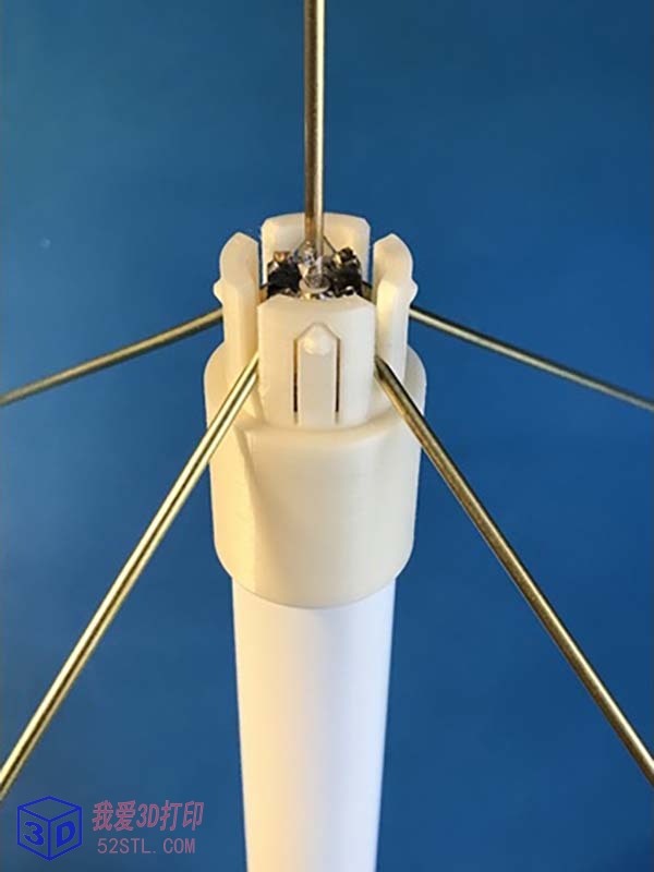 1/4波长gp天线外壳-3d打印模型stl实物图