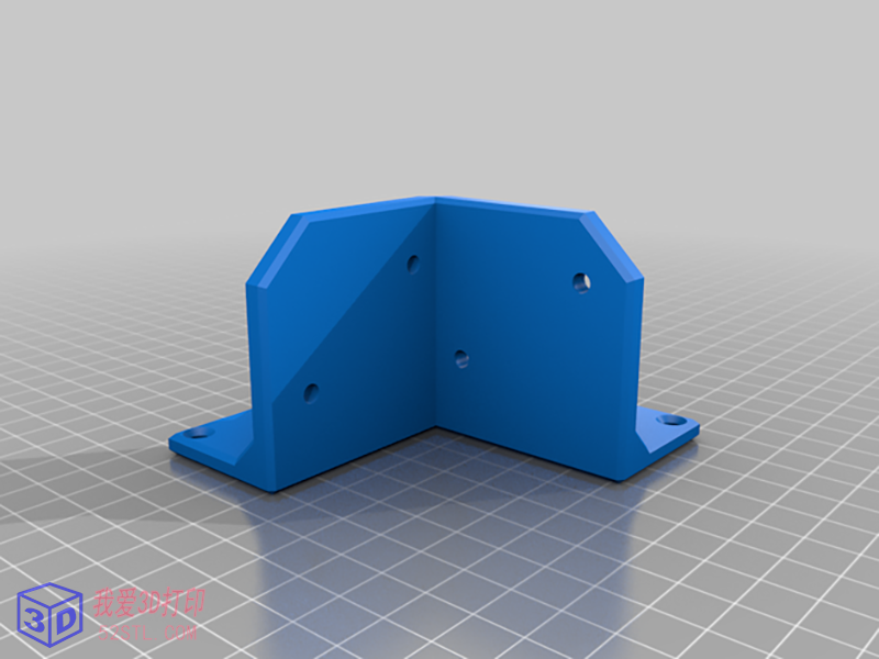 3d打印桌角固定扣-3d打印模型stl模型图