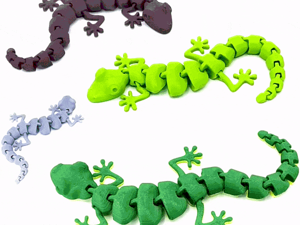 图片[1]-全身可活动蜥蜴-3d打印模型stl格式免费下载-百度网盘下载【我爱3D打印】