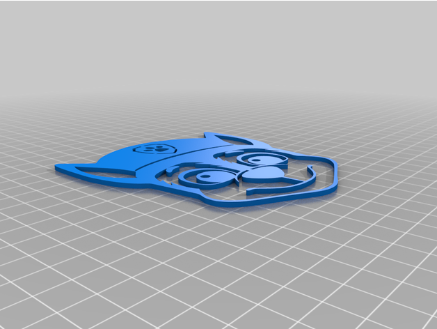 图片[1]-3D打印模型stl-大耳朵松鼠挂件