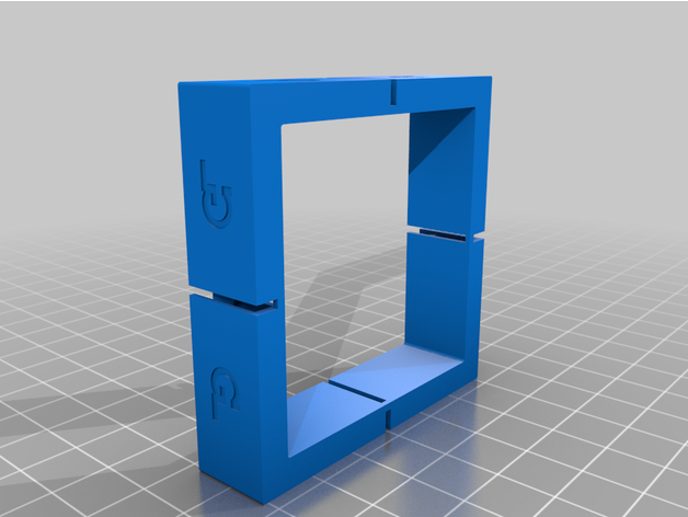 3D打印模型stl-瓦楞纸壳直角固定器