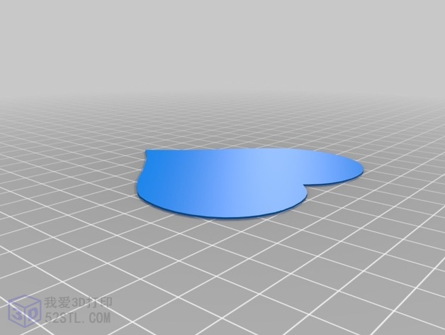 3D打印模型stl-情人节心形首饰盒