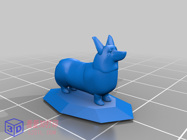 12种狗狗3d打印模型合集-3d打印模型stl模型图