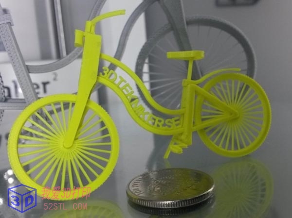 易于组装的自行车-3d打印模型stl下载