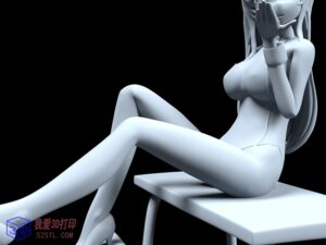 樱岛麻衣兔女郎学姐-3d打印模型stl-【我爱3D打印】