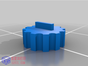 P3386 电位器旋钮-3D打印模型stl-【我爱3D打印】