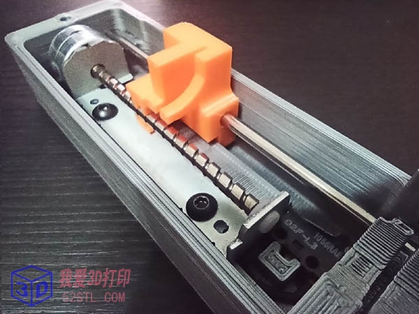 光驱步进电机微型注射泵-3d打印模型stl下载光驱步进电机