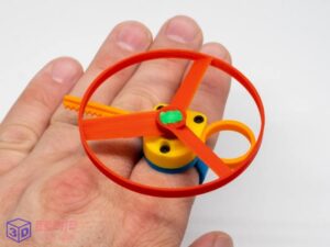 手拉动力直升机-3d打印模型stl-【我爱3D打印】