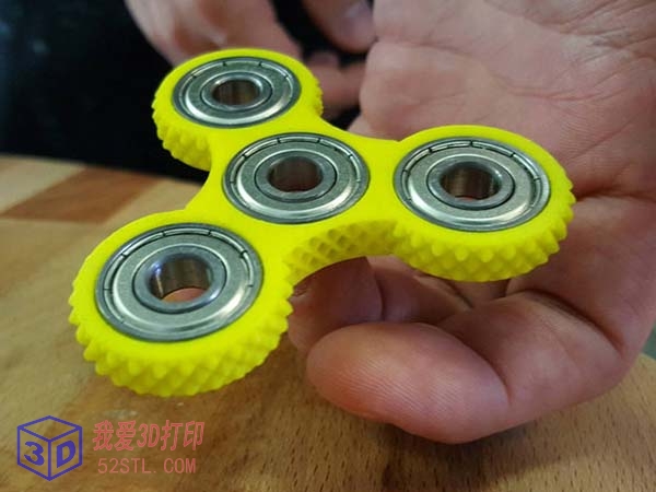 解压神器指尖陀螺-3d打印模型stl免费下载-百度网盘云下载【我爱3D打印】