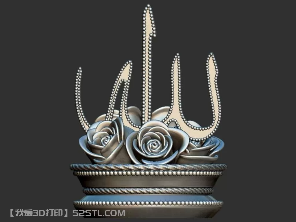 伊斯兰艺术风格雕塑模型-3d打印模型stl下载-百度网盘云下载【我爱3D打印】