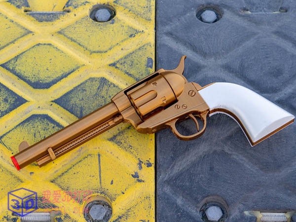 牧牛人左轮手枪Colt 1873-3d打印模型stl实物图