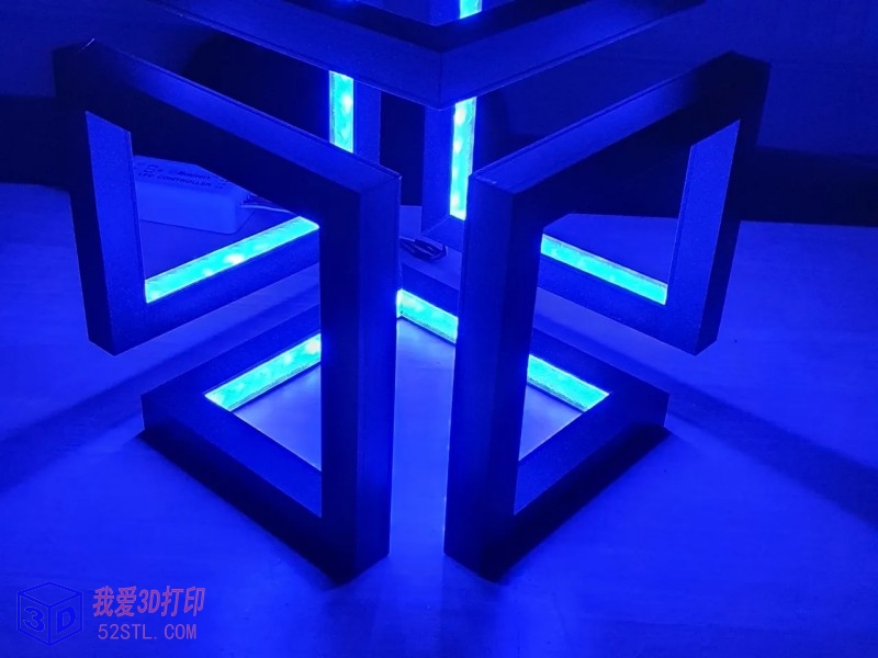 无限立方体灯-3d打印模型stl