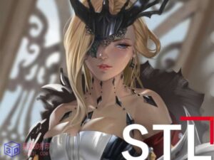 原神愚人众执行官高清手办-3d打印模型stl下载-【我爱3D打印】