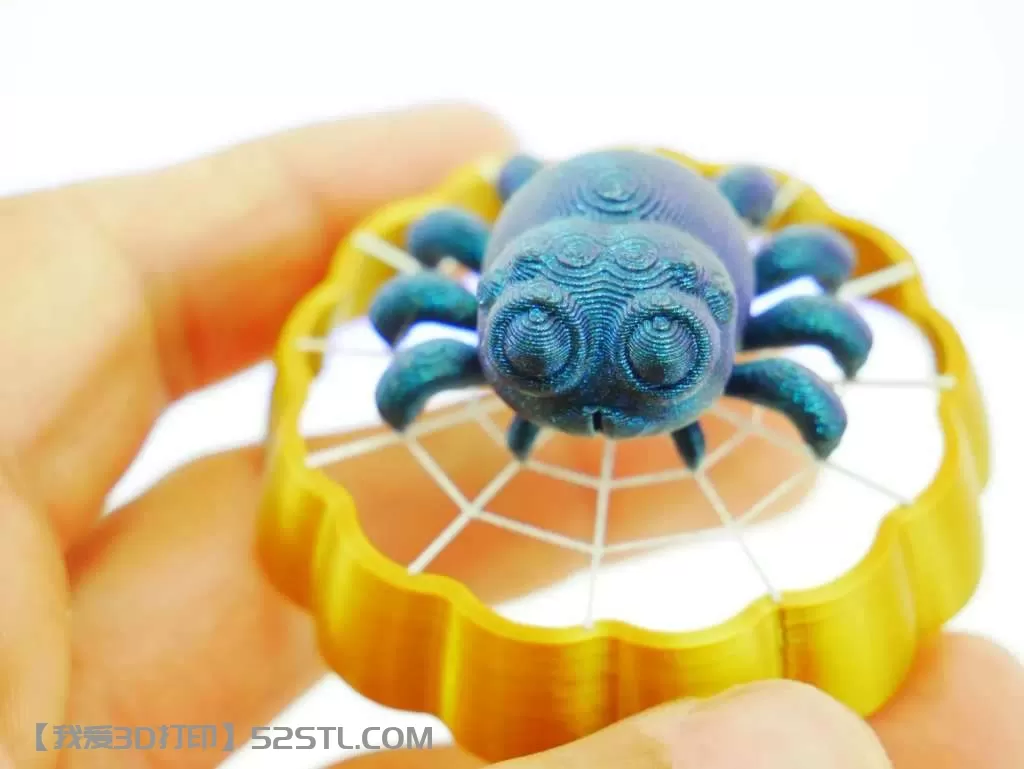蜘蛛网 ~ 3D 打印机压力测试-3d打印模型stl