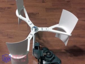 垂直轴风力发电机-3d打印模型stl下载-【我爱3D打印】
