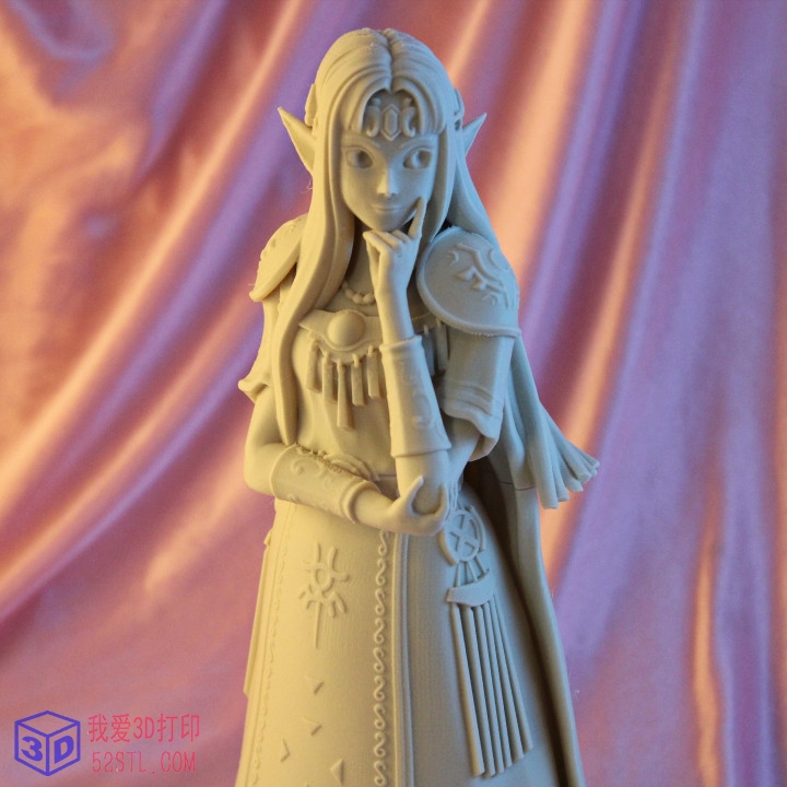 塞尔达公主3D打印模型