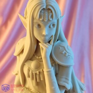 塞尔达公主手办-3D打印模型stl-【我爱3D打印】