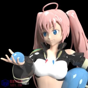米莉姆·纳瓦手办打印模型-3D打印模型stl-【我爱3D打印】