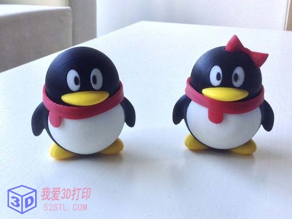 图片[2]-雄性宠物企鹅QQ-3d打印模型免费积分下载-百度网盘云下载【我爱3D打印】