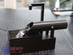  “鹿惊吓”日本喷泉-3d打印模型stl下载-【我爱3D打印】