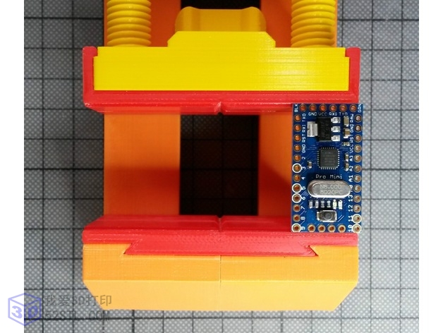 3D打印模型stl-PCB夹钳台虎钳